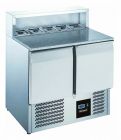 Blizzard BCC2PREPGRANITE 240 2 Door Gastronorm Pizza Prep Counter