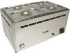 Parry BMF1/1G Wet Well LPG Gas 4 Pot Bain Marie