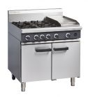 Blue Seal Cobra CR9C 4 Burner Oven Range