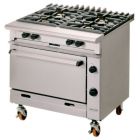 Falcon Chieftain G1006X Propane (LPG) Gas Heavy Duty Four Burner Oven 