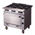 Falcon Chieftain G1066X Heavy Duty Six Burner Oven Range