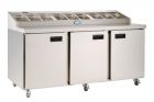 Foster Three Door Refrigerated Prep Station FPS 3 HR - 15-153