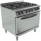 Falcon G3101D Six Burner Gas Oven Range