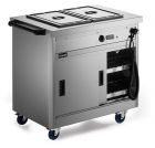 Lincat P6B2 Mobile Bain Marie Hot Cupboard