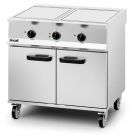 Lincat OE8015 Opus 800 Electric Free-standing Solid Top Oven Range