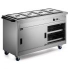 Lincat P6B4 Mobile Bain Marie Hot Cupboard