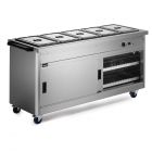 Lincat P6B5 Mobile Bain Marie Hot Cupboard