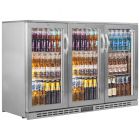 Interlevin PD30HSS Stainless Steel Triple Door Bottle Cooler