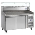 Tefcold PT1200B 2 Door Prep Counter