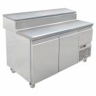 Mercatus S1-1470 Double Door Refrigerated Prep Counter