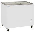 Tefcold IC300SC Sliding Flat Glass Lid Chest Freezer