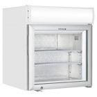 Tefcold UF50GCP-P Glass Door Display Freezer With Canopy