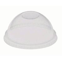 Clear Dome Lid To Suit Clear Plastic Tumblers- 16oz