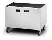 Lincat OA8974/C Opus 800 Free-standing Pedestal with Doors and Castors