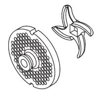 4.5mm Mincing Plate for Sirman TC12 Mincer