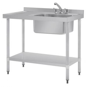 Vogue Stainless Steel Sink - 1500 x 600mm