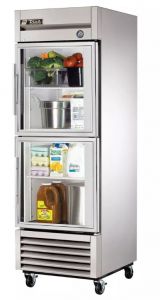 True T-23G-HC FGD01 Upright Refrigerator